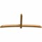 Ekena Millwork Bellingham Rough Sawn Timber Gable Bracket, Western Red Cedar, 96"W x 40"H x 4"D x 4"F, 10/12 Pitch GBW096X40X0404BEL00RWR - alternate 5